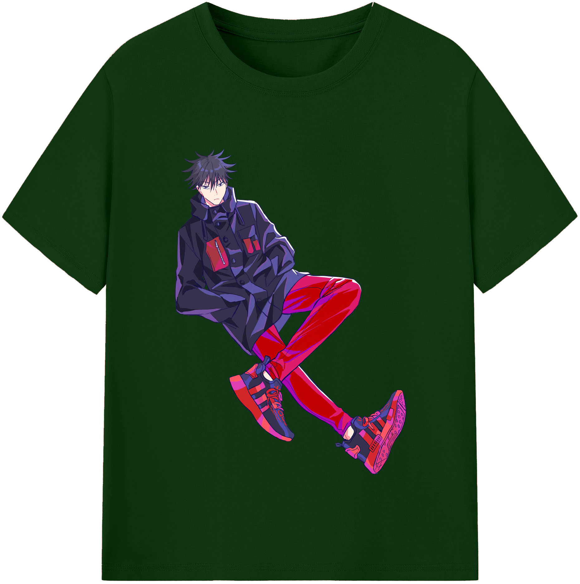 （画像用） 呪術廻戦 Jujutsu Kaisen 綿100％半袖Tシャツ（フロントプリント）